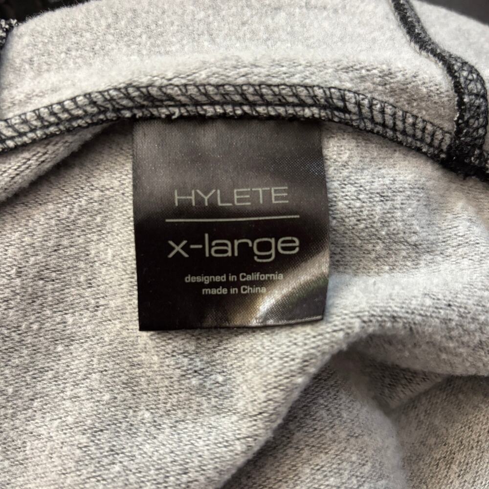 Hylete Linear Tech Hoodie Men's XL Full Zip Black - Picture 3 of 4